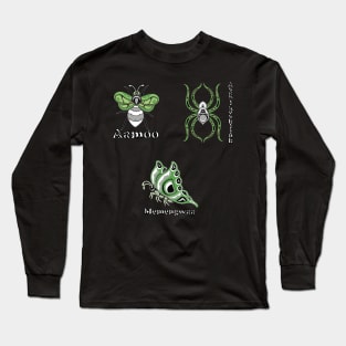 Aromantic Indigenous Buggies Long Sleeve T-Shirt